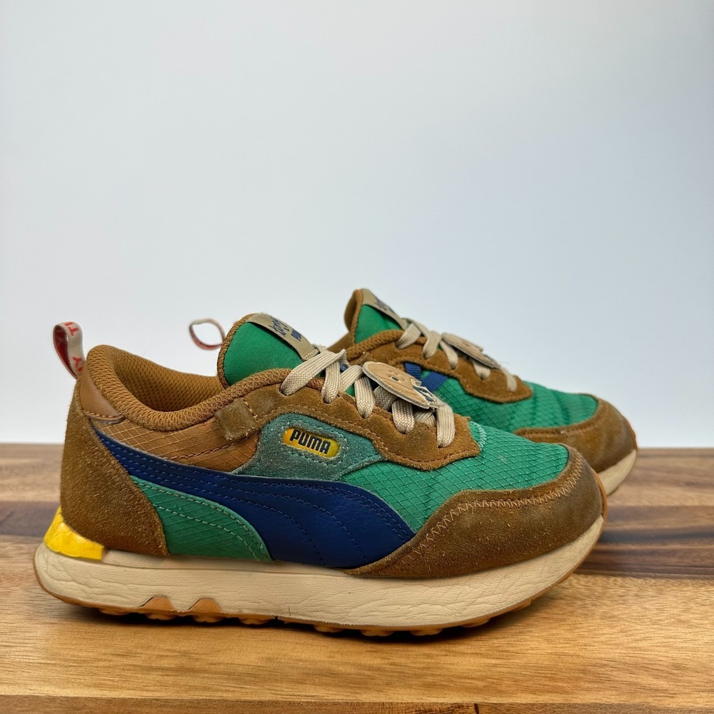 Childrens Big Kids Tinycotton x Puma Athletic Shoes Sneakers Size 2.5 Y GUC
